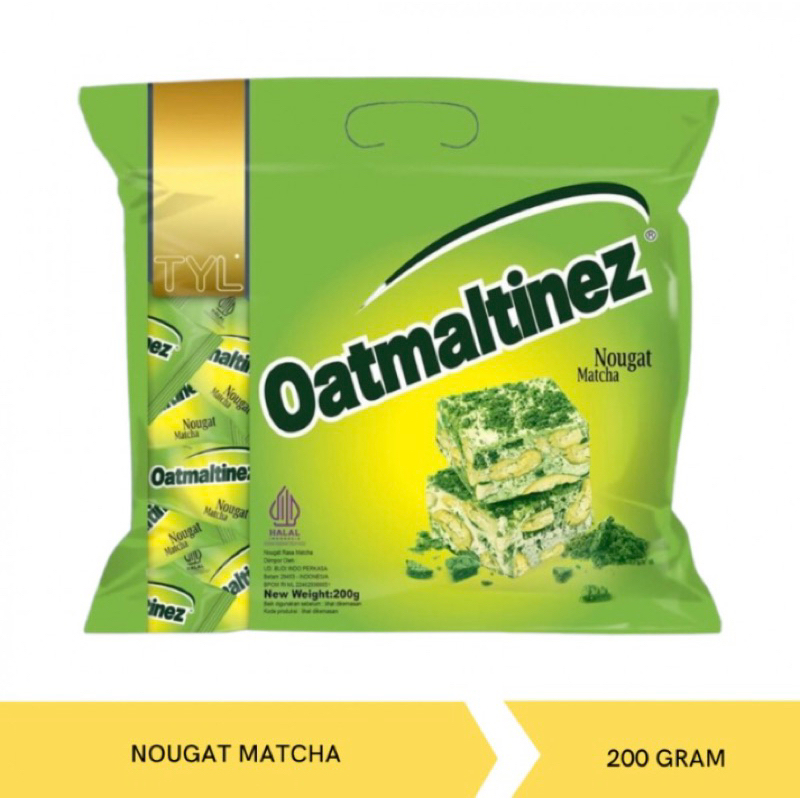 PROMO TYL - oatmaltinez nouget matcha 200gr