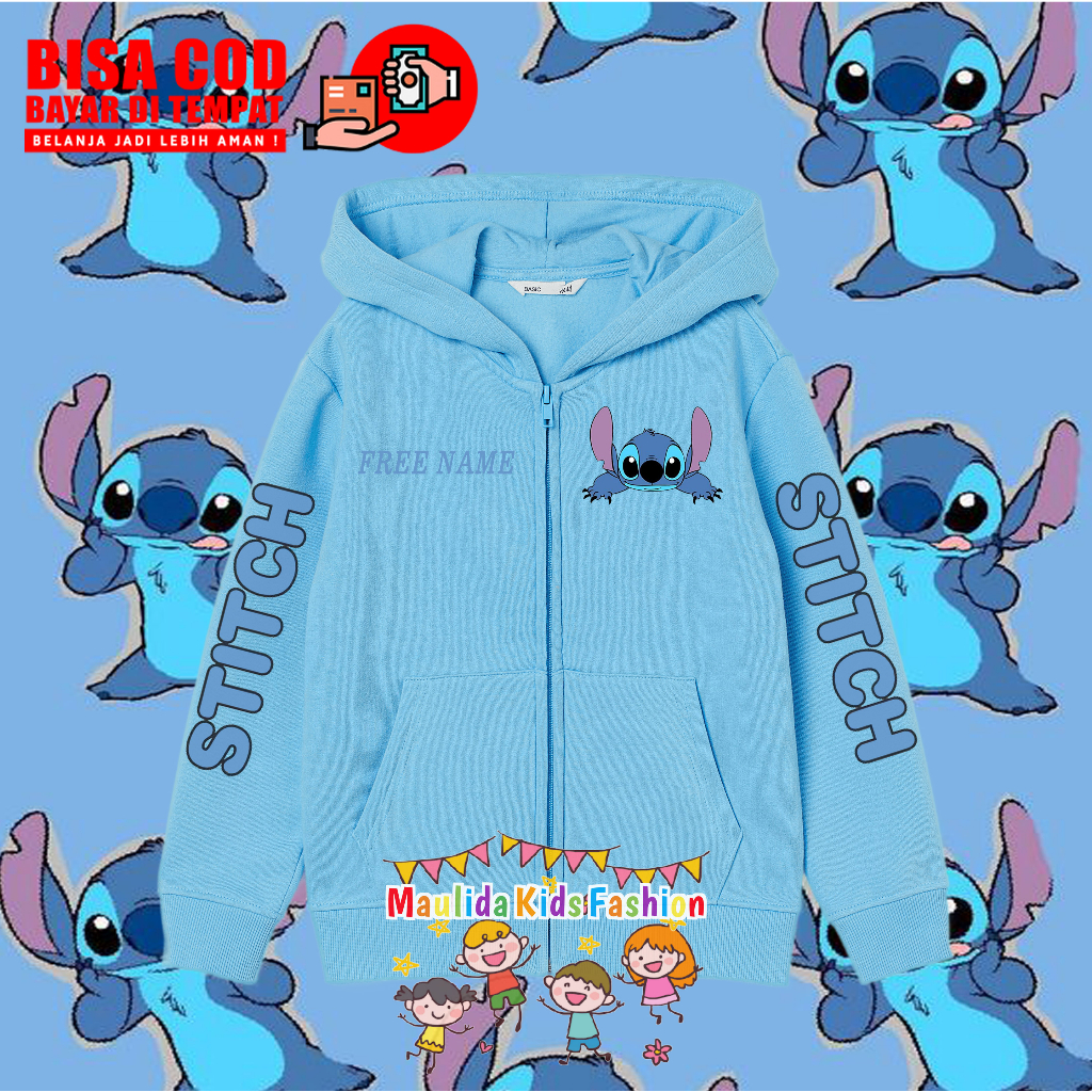 JAKET ZIPPER ANAK STITCH