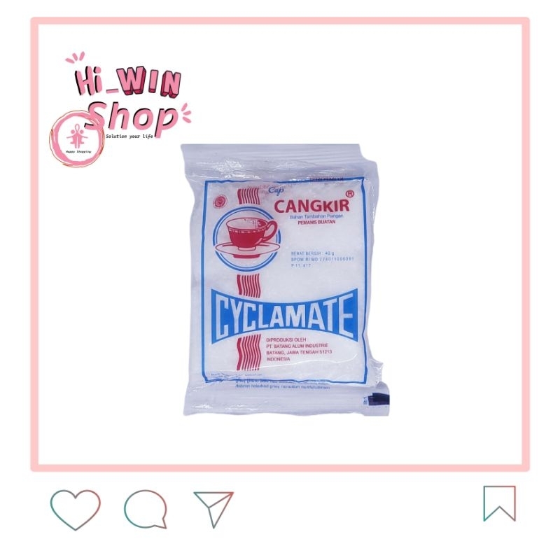 

Sodium Cap Cangkir Pemanis Buatan Sachet Cyclamate Pemanis