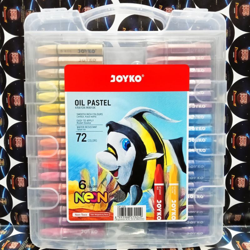 

Oil Pastel Krayon Minyak JOYKO 72 Warna (Free Bubblewrap)