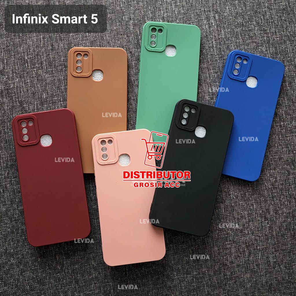 INFINIX SMART 5 CASE MACARON PRO CAMERA CASE INFINIX SMART 5