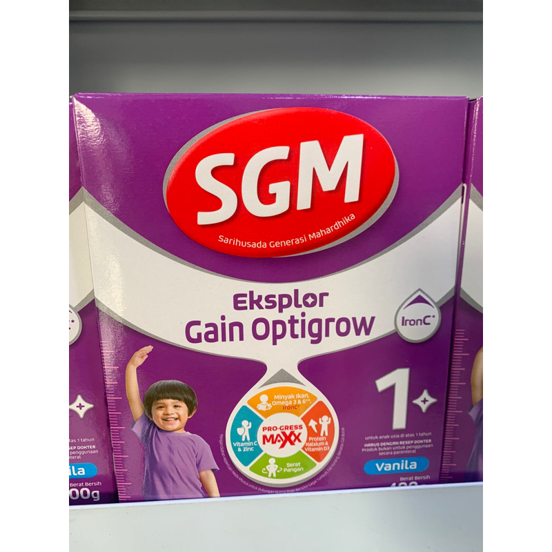 

SGM GAIN OPTIGROW 1 Vanilla 400 gr