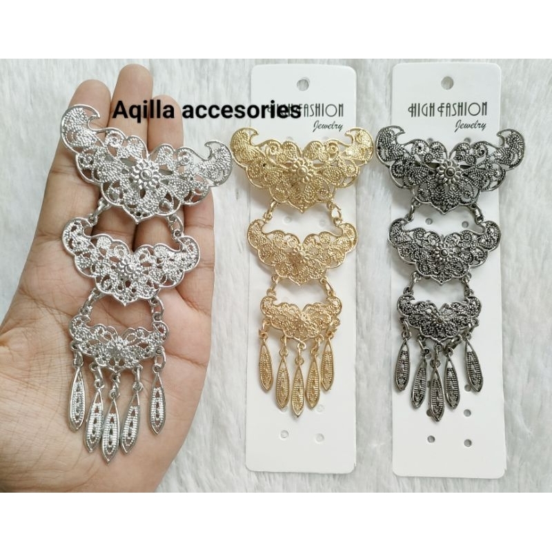 Bros kebaya modern / kalung Bros kebaya / Bros kebaya kutubaru / kalung Bros kebaya susun