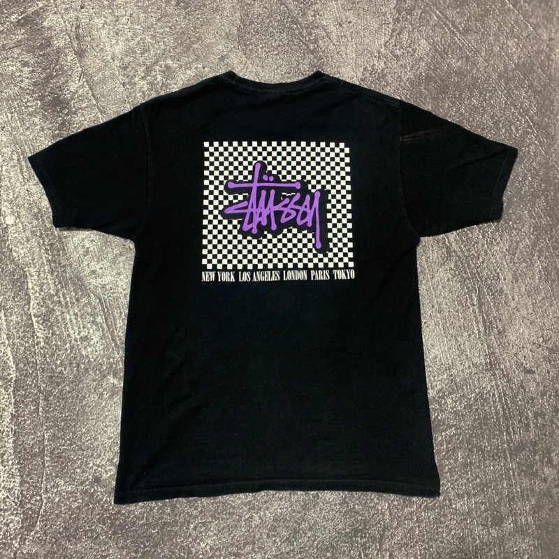TSHIRT STUSSY SECOND ORIGINAL