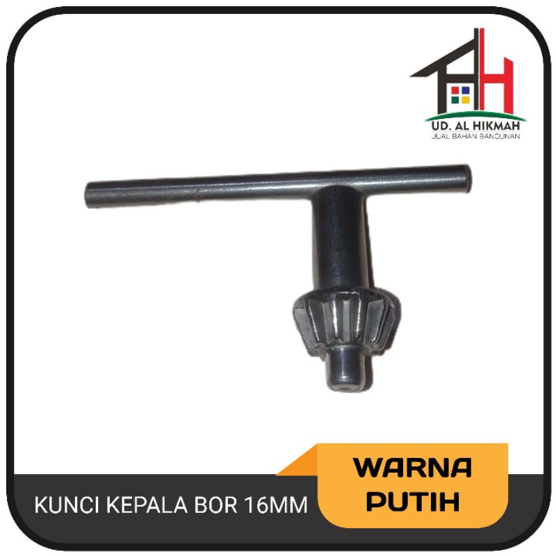 Kunci Kepala Mesin Bor 16mm - Kunci Kepala Bor 16 mm
