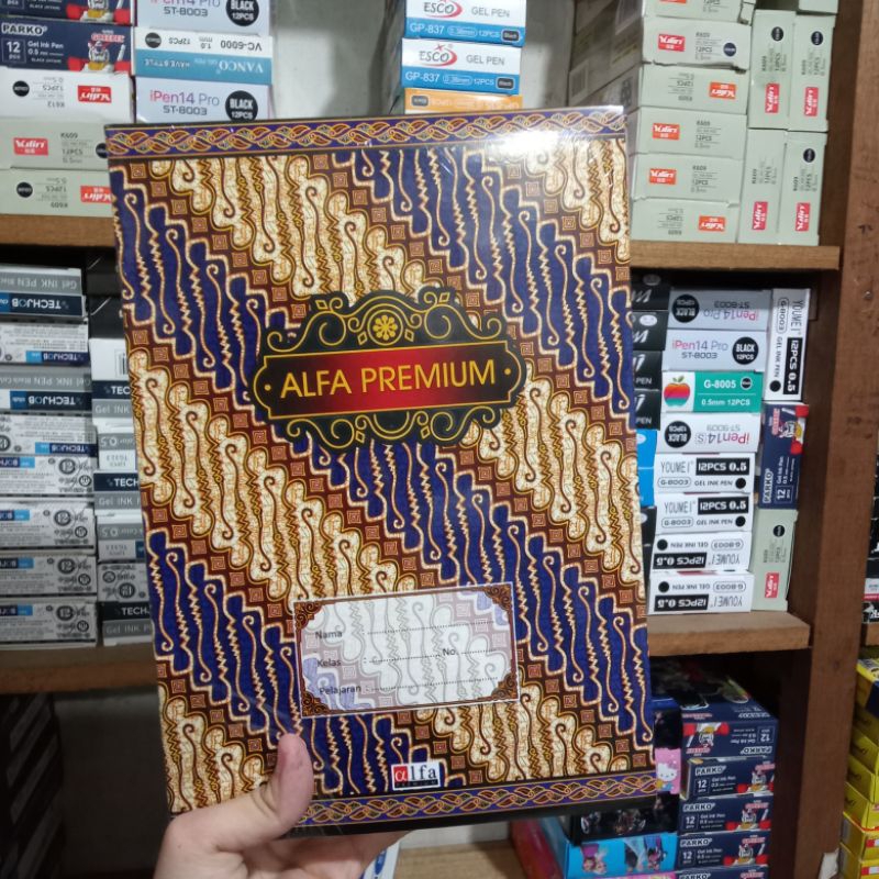 

Buku tulis Panjang(Boxy) isi 36lembar(1pak/ 10pcs)