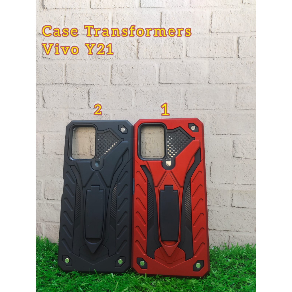 CASE PELINDUNG VIVO Y21S / Y21 / Y33S / Y21A WARNA WARNI CASING TRANFORMER ROBOT