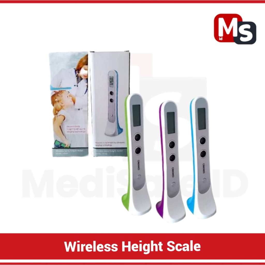 Wireless Height Meter Alat Ukur Tinggi Badan Otomatis Onemed