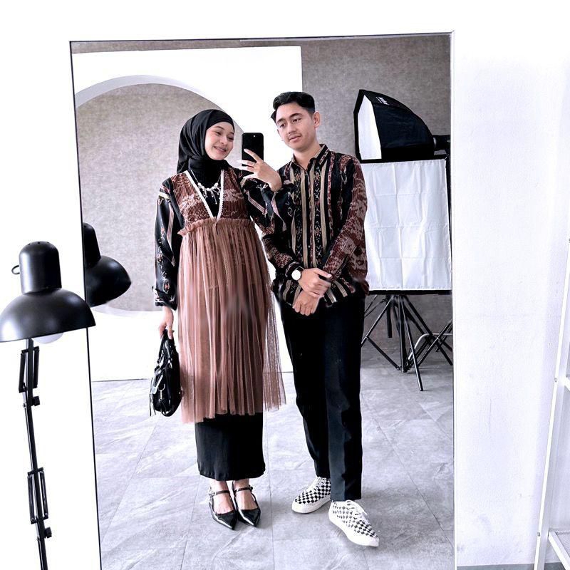 SET COUPLE BIANCA, BAJU COUPLE, BAJU PREWEED, BAJU LEBARAN, DRESS LEBARAN, SET LEBARAN, COUPLE LEBAR