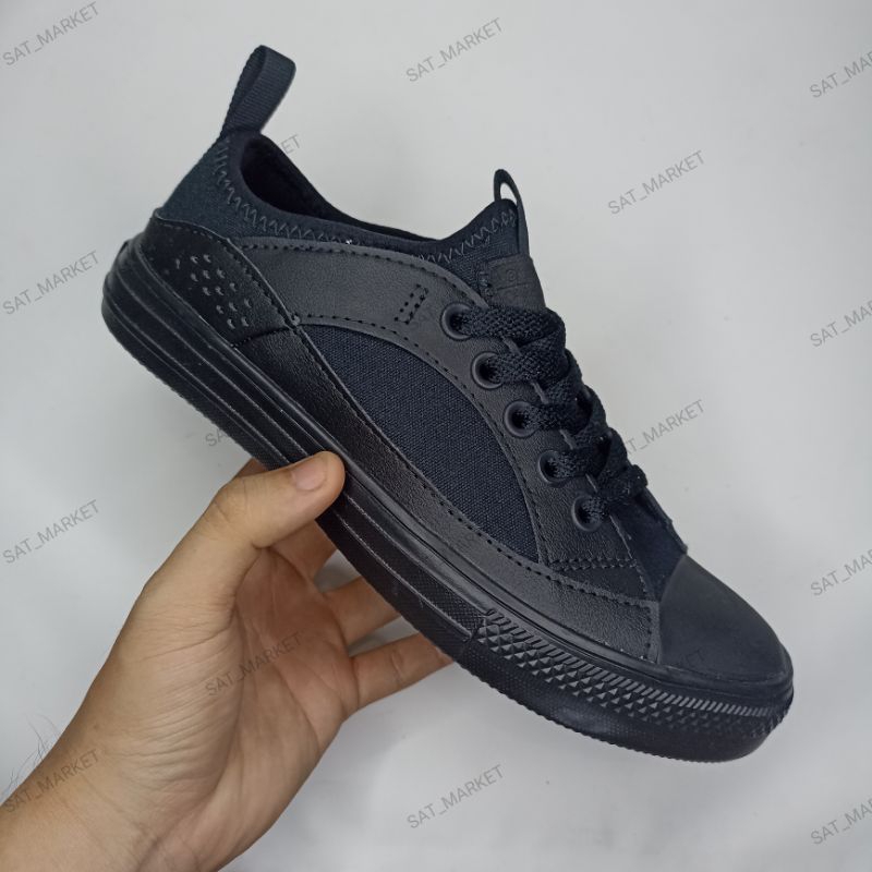 Sepatu Wanita Sneakers Hitam Original Converse CTAS Wave Ultra Ox Black