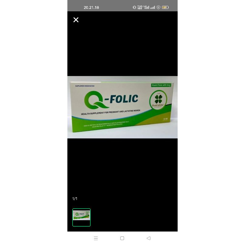 Q-Folic 400 mcg