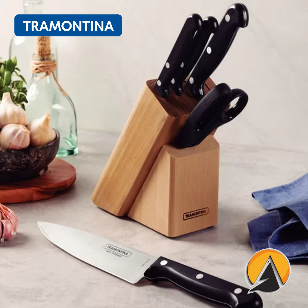 Knife set pisau set tramontina ultracorte original brazil 23899/060