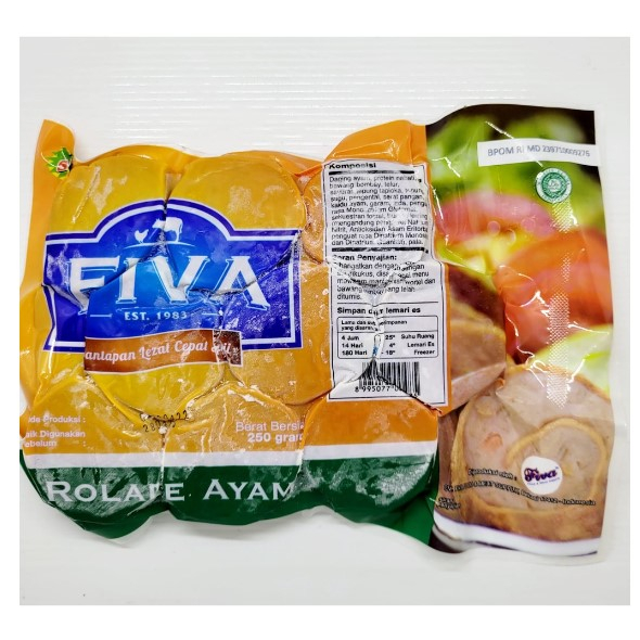 

SayurHD Fiva Rolade Daging Ayam 250 Gram (Isi 9 Pcs)