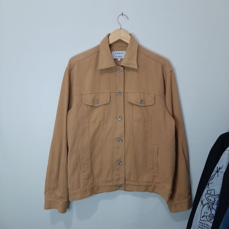 SEOUL CODY TRUCKER DENIM JACKET JEANS