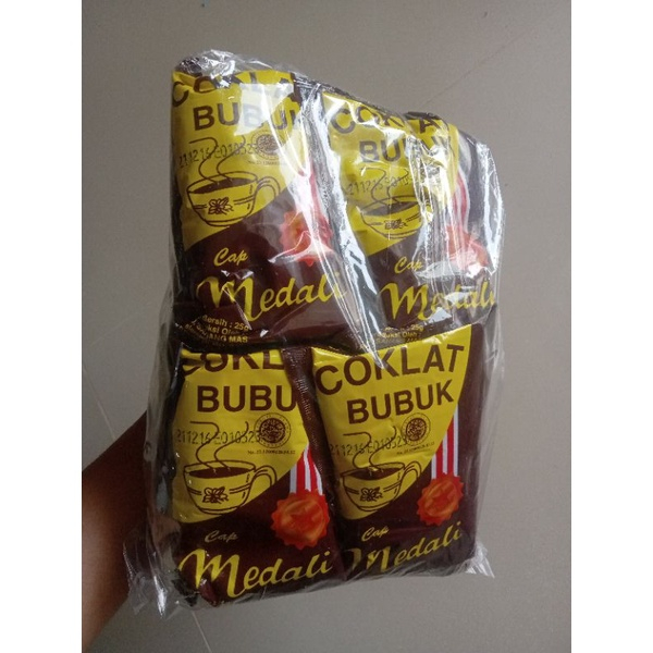 

COKLAT BUBUK CAP MEDALI 1 PCS 25 GR | COCOA POWDER | ASLI COKLAT KAKAO