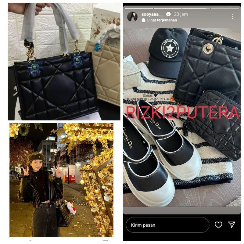TAS BRANDED TOTE JISOO TERBARU BOX