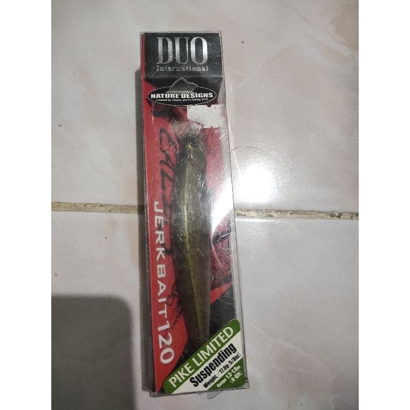 duo realis jerkbait 120SP PIKE LIMITED