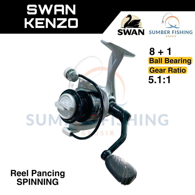 Alat Pancing Reel Spinning SWAN KENZO