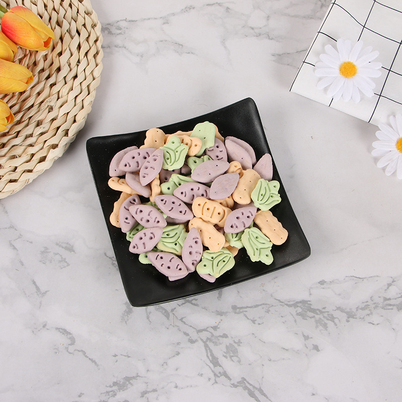[PIKU POKU] Veggie & Milk Biscuits (50 gr)| Snack Anjing Camilan Anjing Biskuit Anjing Dogfood Petfo
