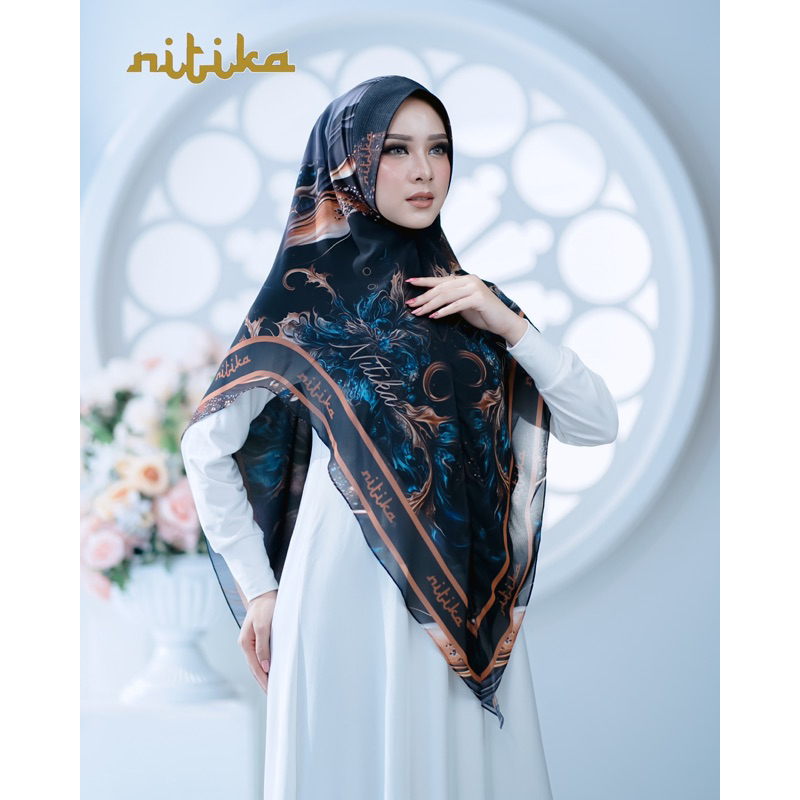 Hijab Khimar Printing V8 Nitika