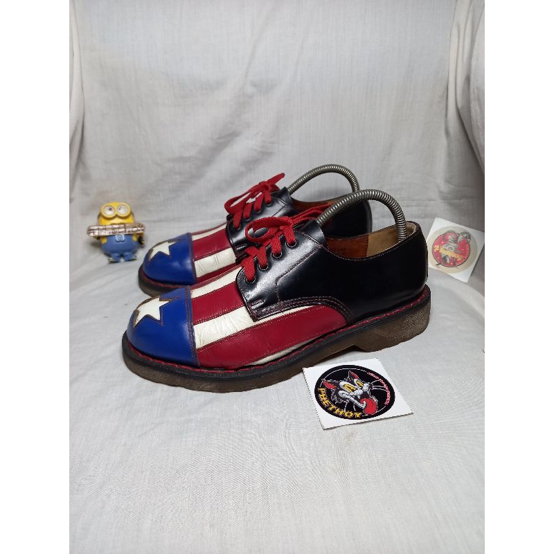 sepatu boots dr martens conggres usa vintage original docmart union jack marten england dm