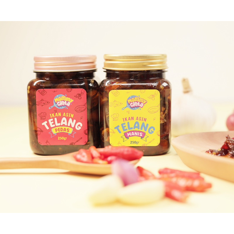 

MOMMY CINTA Sambal Goreng Ikan Asin Telang (250gr) | Sambel Ikan Tenggiri