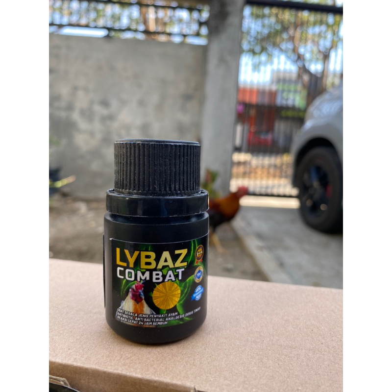 Lybaz Combat Botol isi 15 butir
