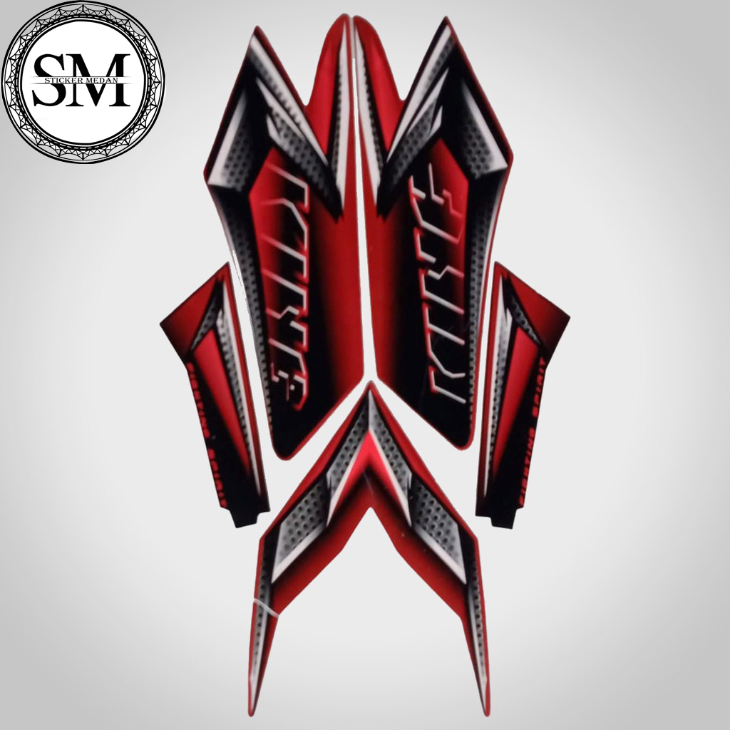 Striping Stiker Motor Yamaha Rx King Standar 2008 Lis Les Body Rx king Standar 2008