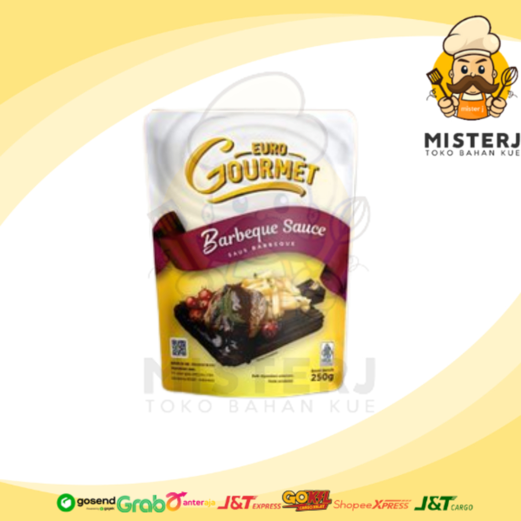 

Euro Gourmet BBQ | 250 Gram | Euro Gourmet Saus Barbeque Kemasan Baru | Saus Barbeque