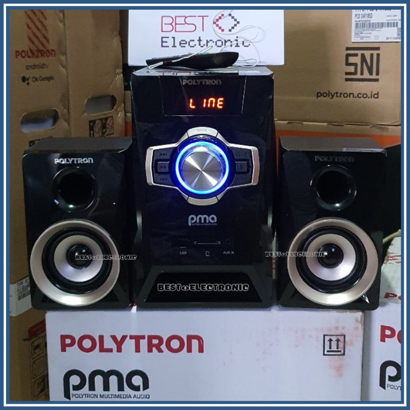 SPEAKER POLYTRON PMA 9321 RADIO FM + BLUETOOTH