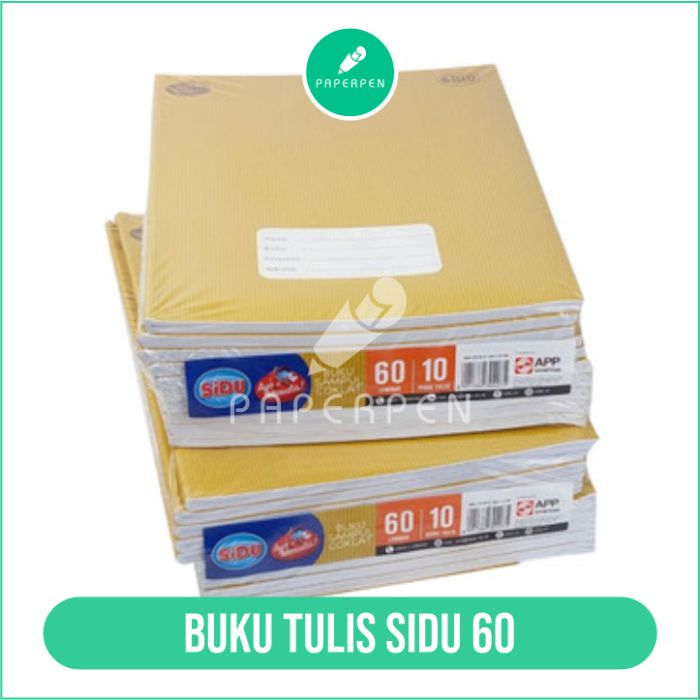 

1 Pak Buku Tulis Sidu 60