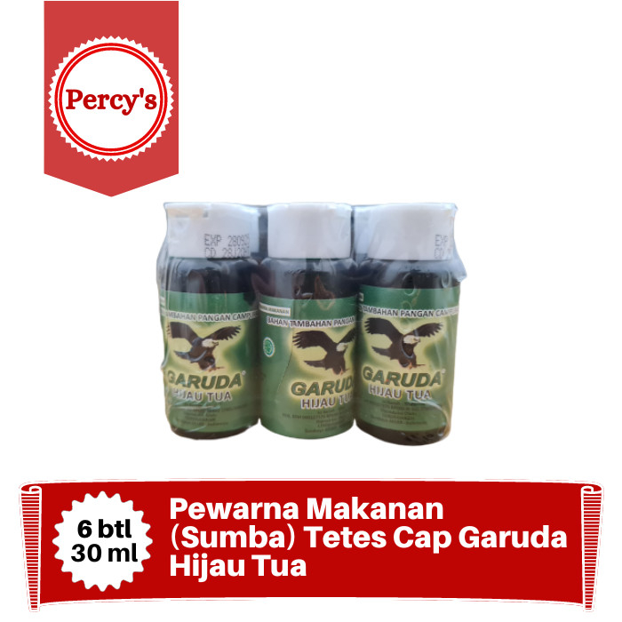 

Pewarna Makanan (Sumba) Tetes Cap Garuda (6 botol 30 Ml)