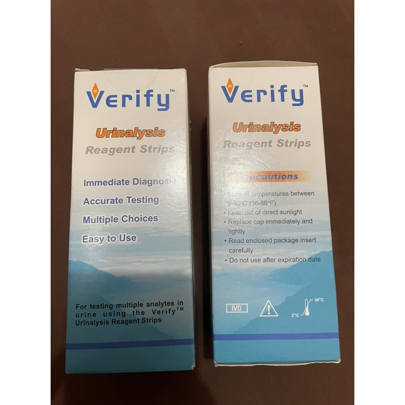 Verify Urinalysis / Strip Tes Urine 10 Parameter Verify / Test Urine