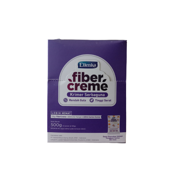 

ELLENKA Fiber Creme Box (isi 5pcs x 100 gram)