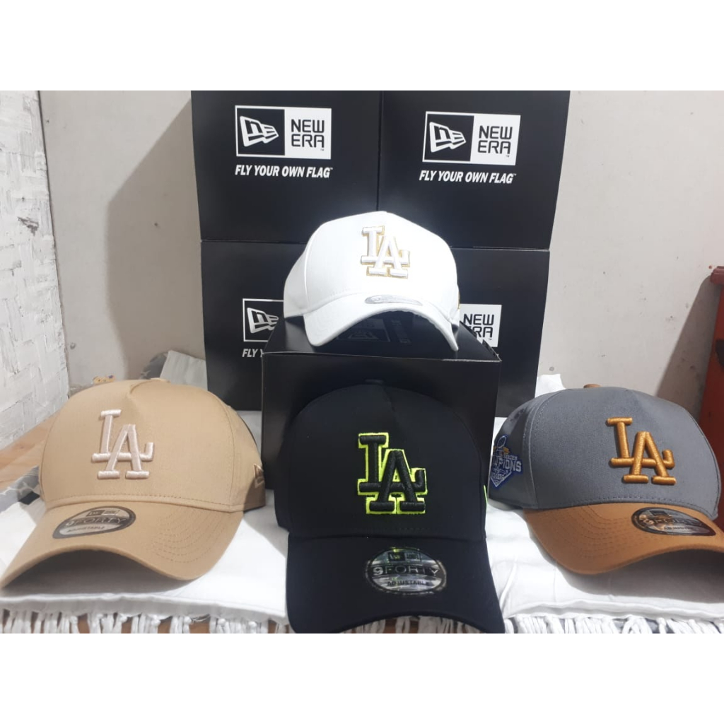 Topi Baseball LA series Pria/Wanita Original