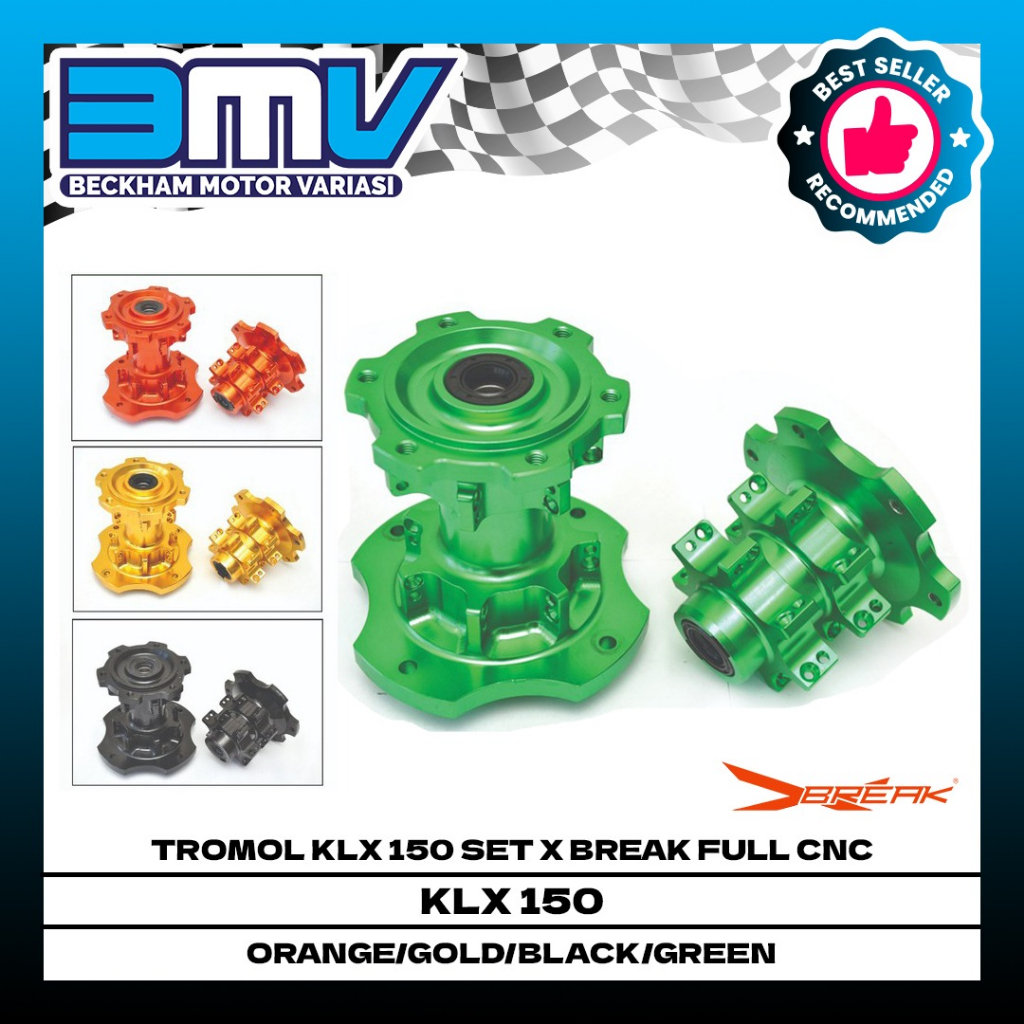 TROMOL KLX 150 SET MERK X BREAK FULL CNC