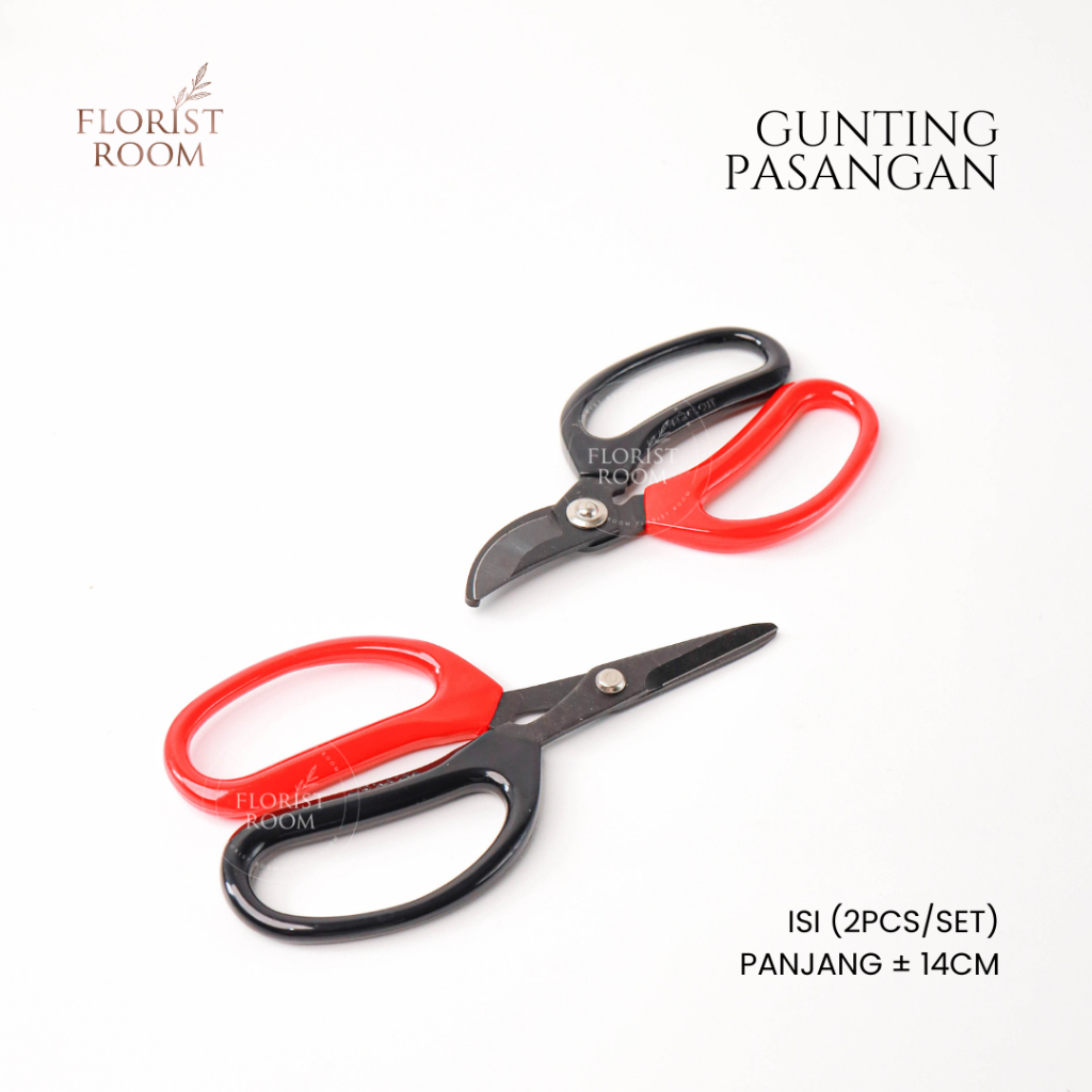 

Gunting Pasangan - 1 set - Gunting Tanaman - Scissors - Batang - kebun - florist