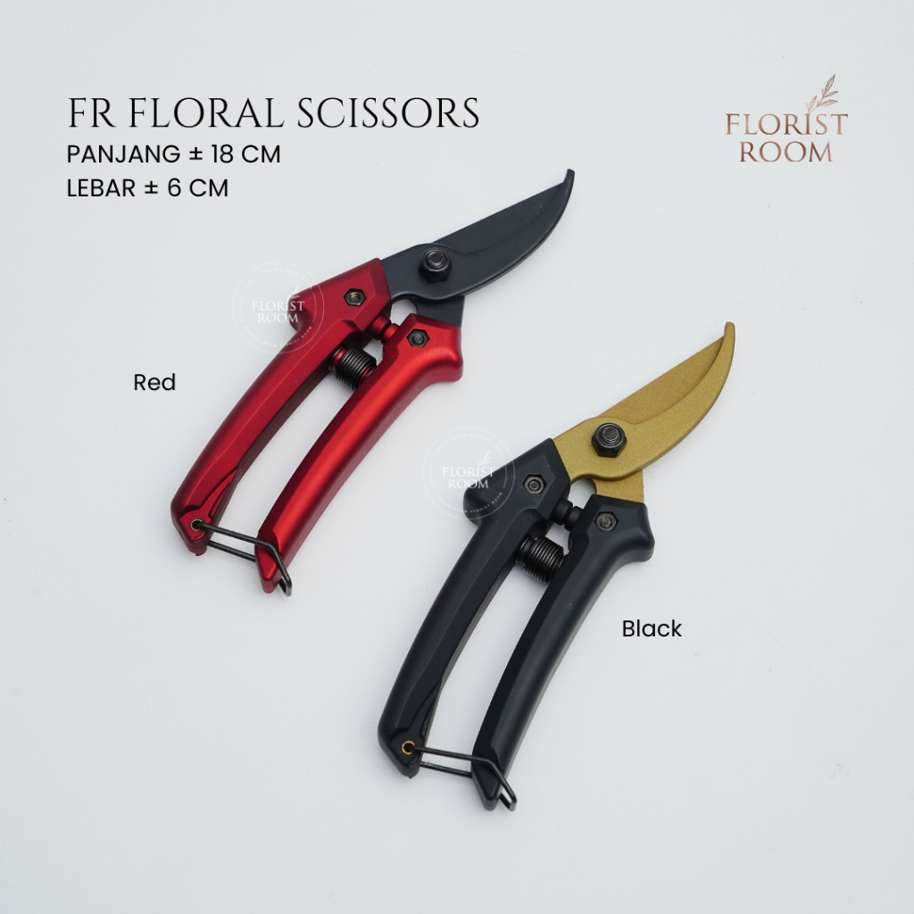 

FR Floral Scissor - Gunting Bunga Tangkai Ranting - Flower Scissor