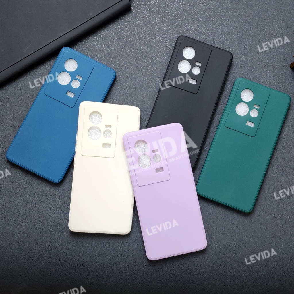 Iqoo 11 5g Softcase Macaron Square / Case Square Edge Case Iqoo 11 5g