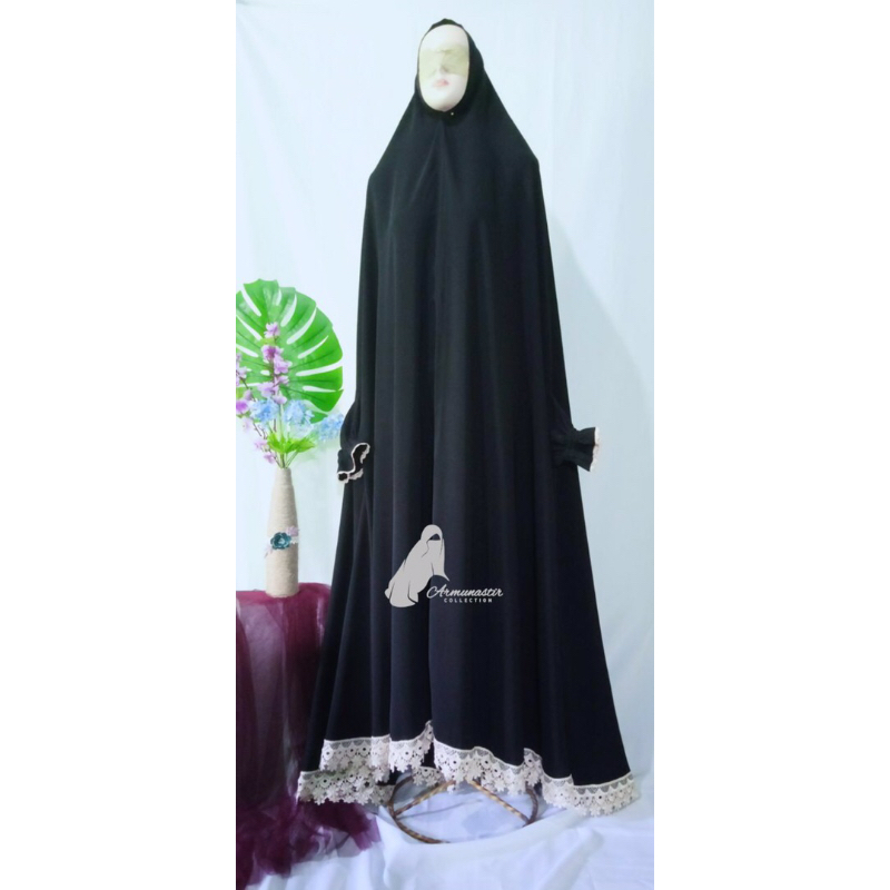 OVERHEAD LONG KHIMAR DEWASA