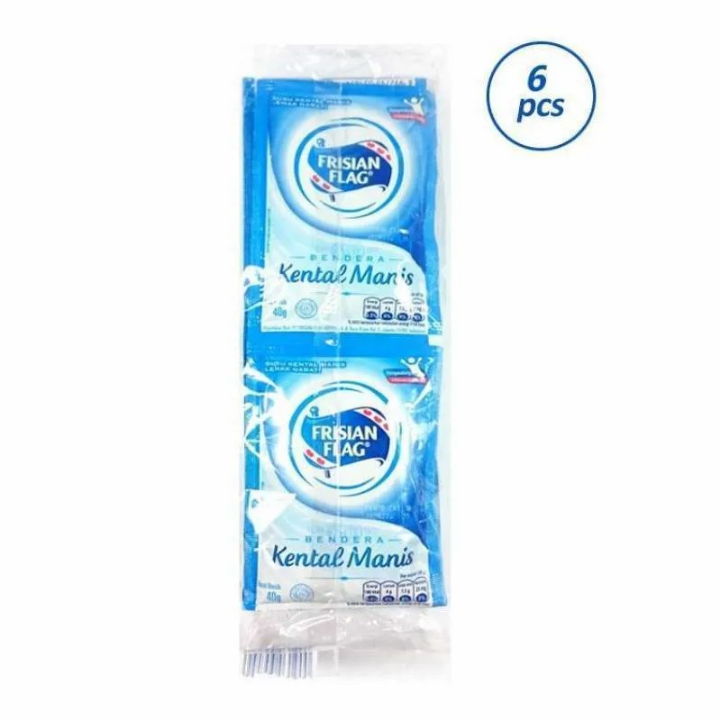 

Frisian Flag Susu Kental Manis | Coklat 1 Sachet]