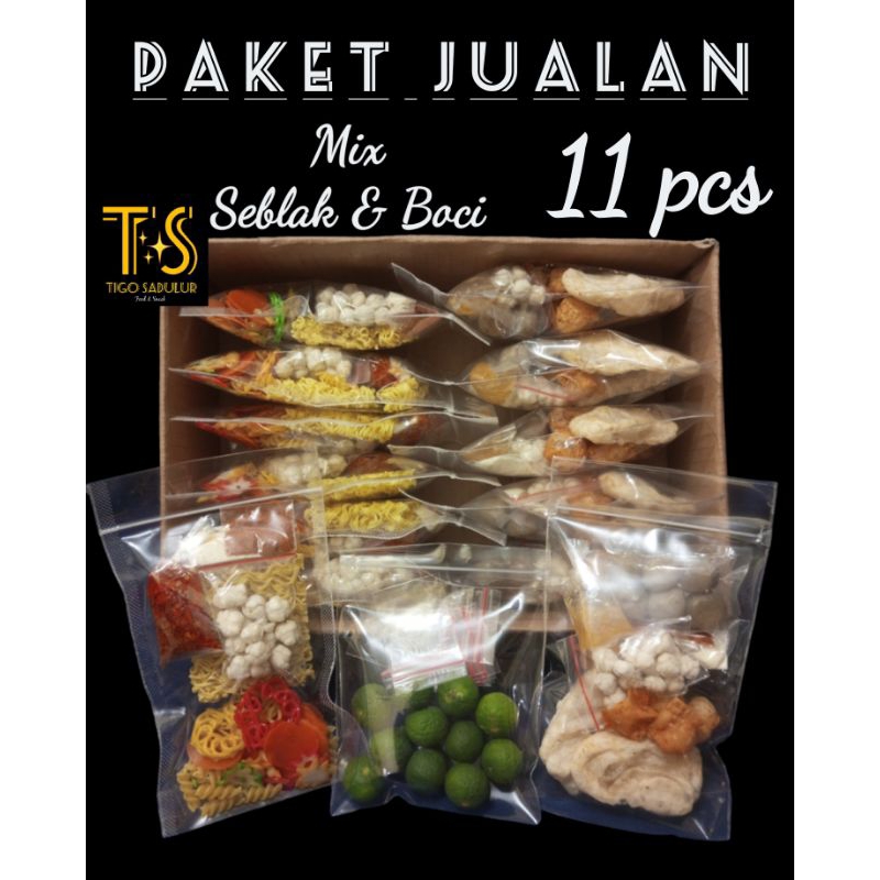 

paket bundling boci & seblak 11pcs