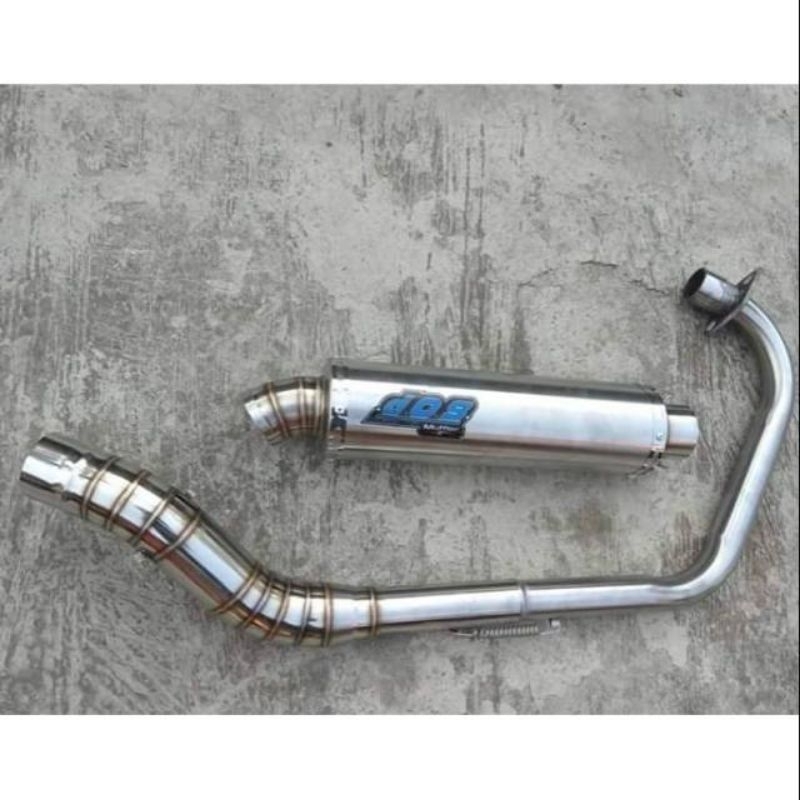 knalpot racing DOS motor FU SONIC CB150R JUPITER MX  VIXION VERZA MX KING CB GL MP TIGER KLX