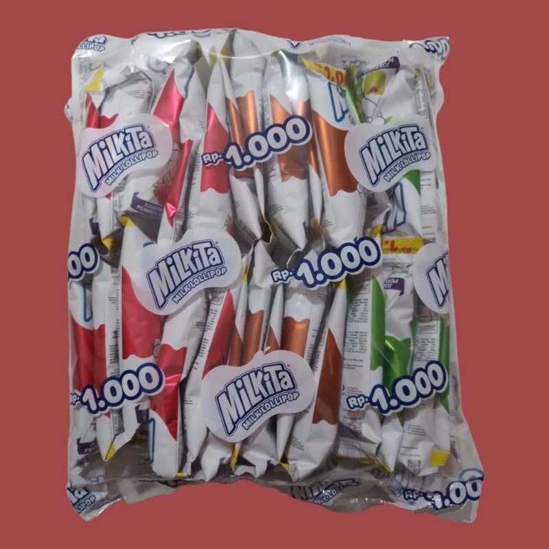 

KS - 1 Pack isi 30pcs Milkita Susu Lolipop / Milkita Susu