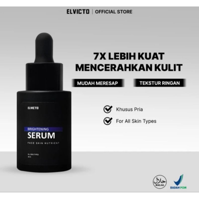 ELVICTO BRIGHTENING SERUM / ELVICTO SERUM WAJAH