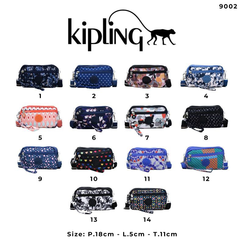 KP 9002(M) DOMPET MOTIF DOMPET SERBA GUNA KIPLING