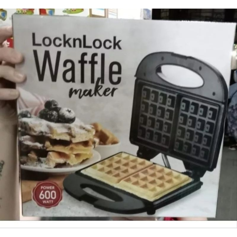Lock n Lock Waffle Maker 600 watt