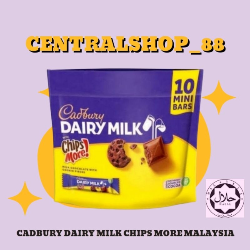 

Cadbury dairy milk Oreo & chips more malaysia