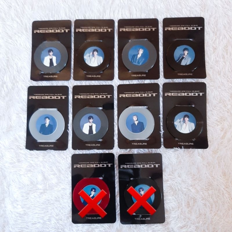 TREASURE TAG LP CASE ASAHI JEONGWOO JUNKYU HARUTO YOSHI