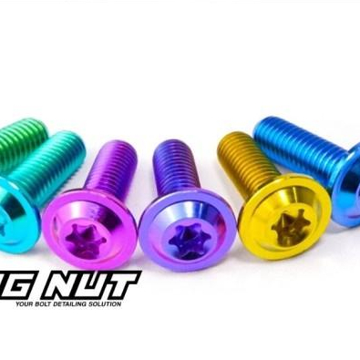 Titanium Probolt Baut Shock Belakang Honda Matic Scoopy Beat Kingnut